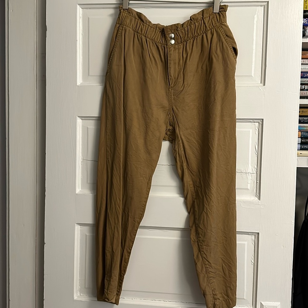 Loft Pants Mustard Pants
